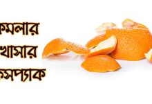 কমলার খোসার ফেসপ্যাক