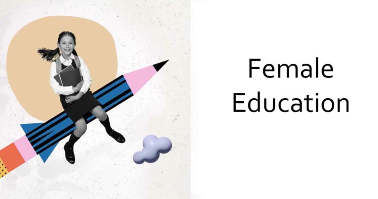 essay female education 200 words