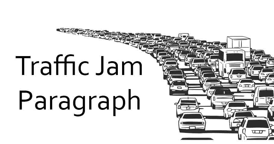 traffic jam paragraph