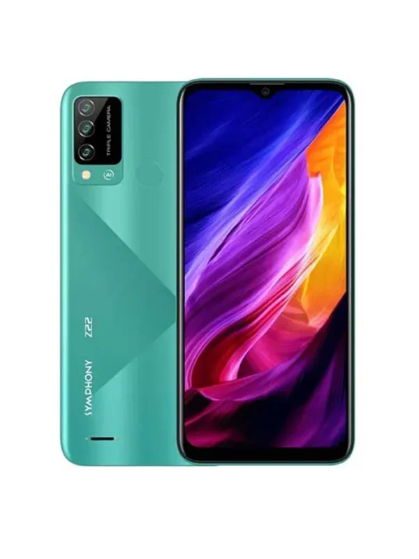 Symphony Z22 13+2+0.08 MP Triple Camera, Selfie: 5 MP, 2/32GB, 5000mAh Non-Removable Li-Po