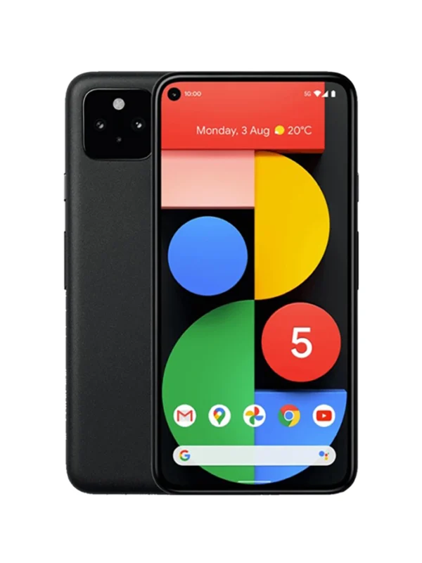 Google Pixel 5 Primary: Duel: 12.2+16 MP Camera, Selfie: 8 MP, Display: 6.0"