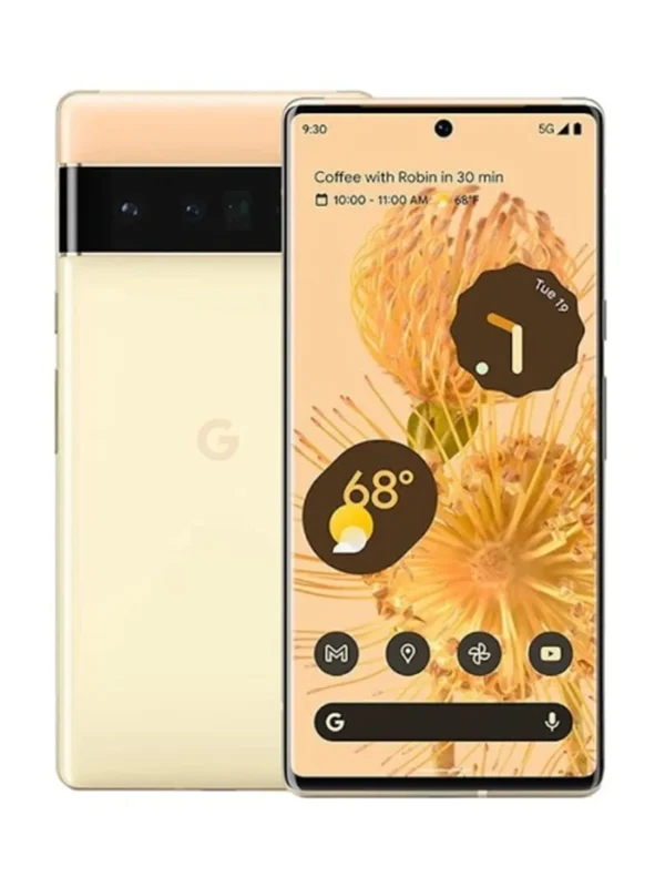 Google Pixel 6 Pro Primary: Triple: 50+48+12 MP Camera, Selfie: 11.1 MP, Display: 6.71", Android 12