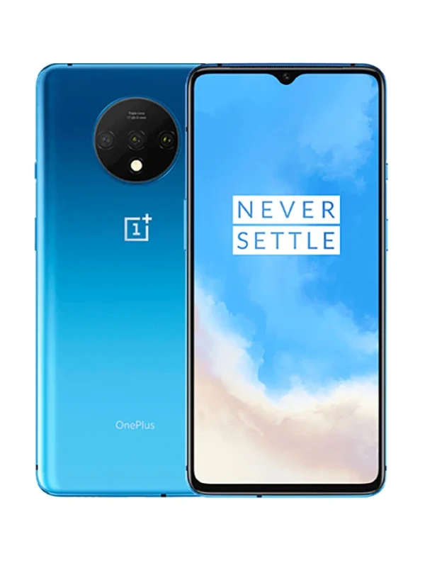 OnePlus 7T Primary: Triple: 48+12+16 MP Camera, Selfie: 16 MP, 8/128 GB, Display: 6.55", 3800 mAh, Non-removeable Battery