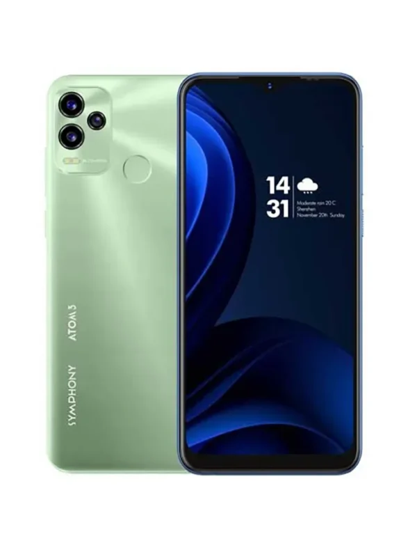 Symphony ATOM 3  8+2 MP Camera, Selfie: 5 MP, 2/32 GB, 6.6" Display, Android 11