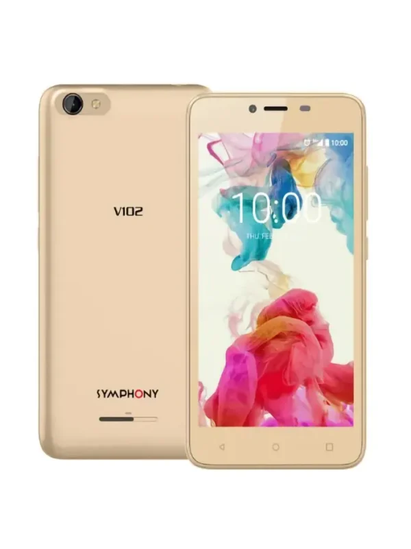 Symphony V102 5 MP Camera Selfie: 2 MP, 1/8 GB, Quad Core 1.3GHz - Image 2