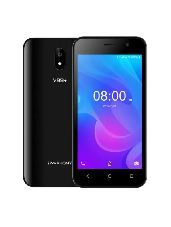 Symphony V99+ Primary: 5 MP Camera, Selfie: 5 MP, 1.3 GHz Quad-Core - Image 2