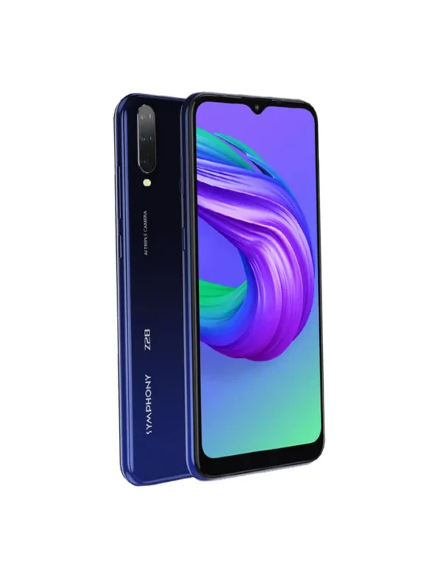 Symphony Z28 13+2+5 MP Triple Camera, Selfie: 8 MP, 3/32 GB, 6.52" Display
