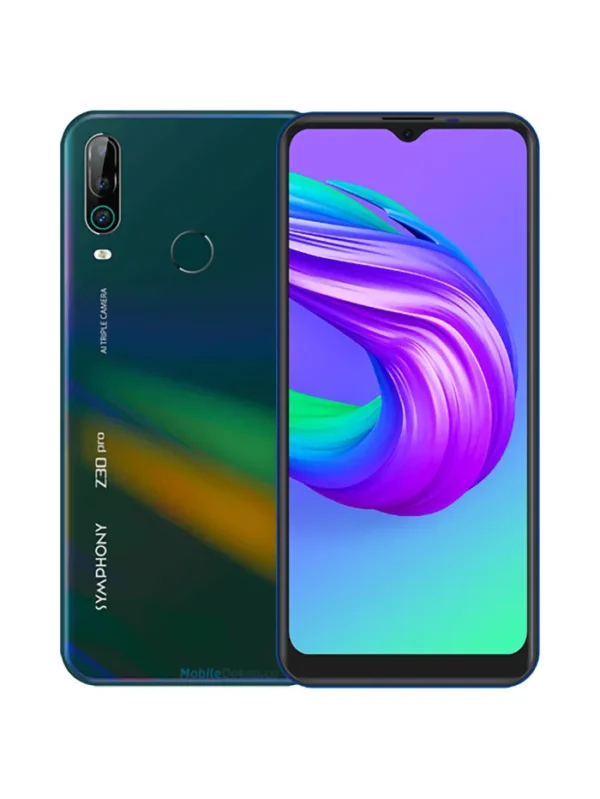Symphony Z30 Pro 13 + 2 + 5 MP Triple Camera, Selfie: 8 MP, 5000 mAh, Non-removable Li-Po