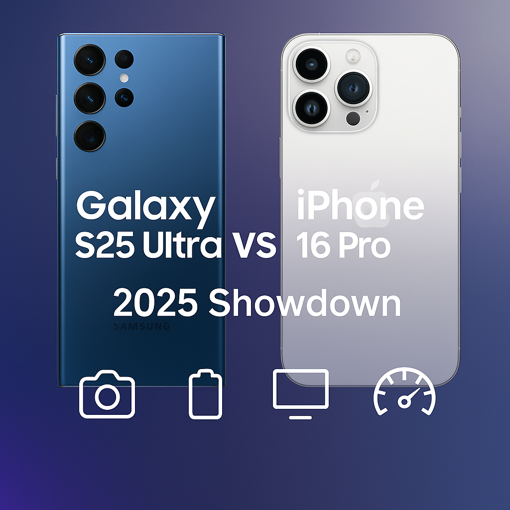 Galaxy S25 Ultra vs iPhone 16 Pro Max